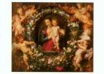 Rubens Peter Paul; Die Madonna im Blumenkranz , 1616/17